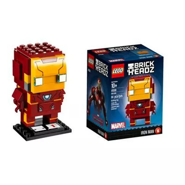 BrickHeadz 41590 Железный человек (Фото 3)