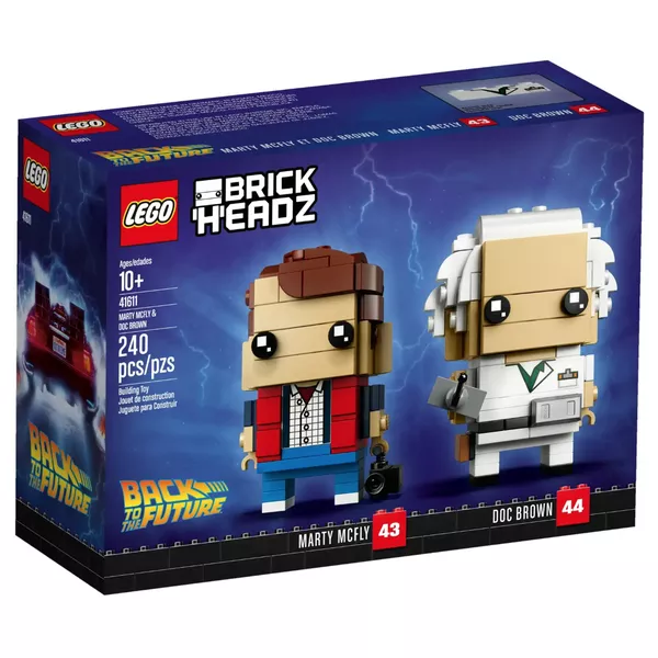 BrickHeadz 41611 Марти Макфлай и Док Браун