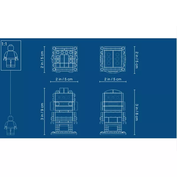 BrickHeadz 41613 Мистер Исключительный и Фреон (Фото 4)