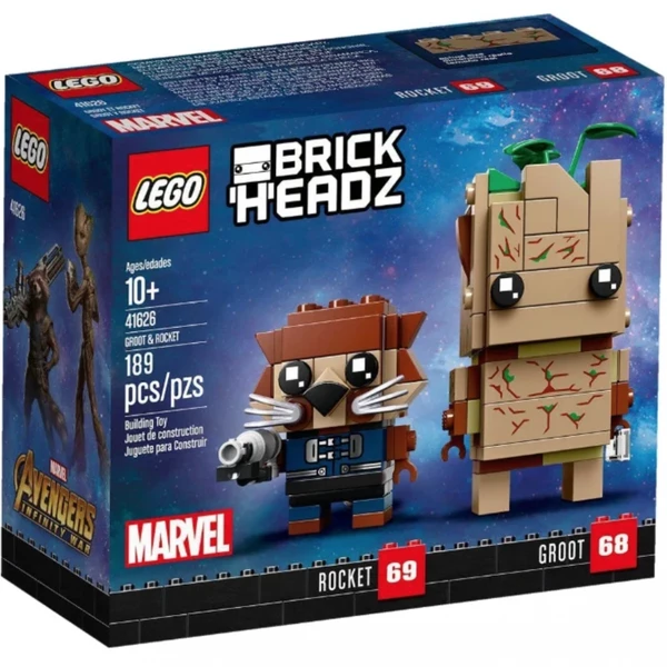 BrickHeadz 41626 Грут и Ракета