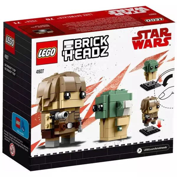 BrickHeadz 41627 Люк Скайуокер и Йода (Фото 2)