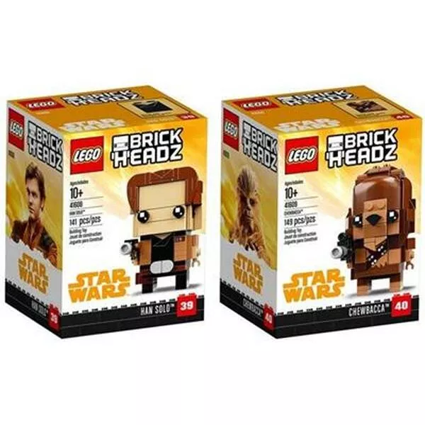 BrickHeadz 66591 2-in-1 Bundle Han Solo & Chewbacca (Фото 3)