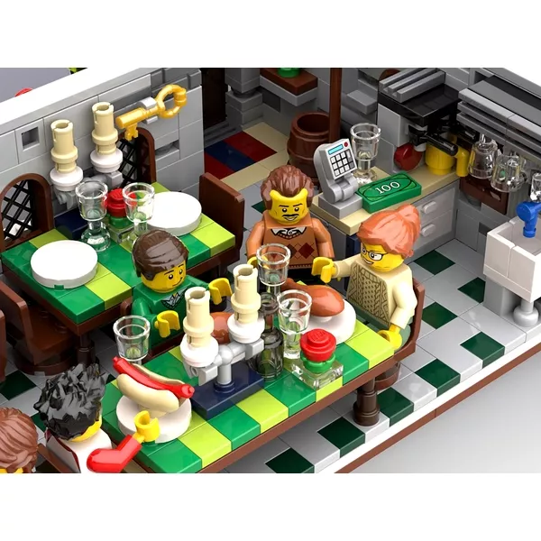 BrickLink 910004 Зимнее шале (Фото 5)