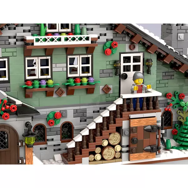 BrickLink 910004 Зимнее шале (Фото 4)