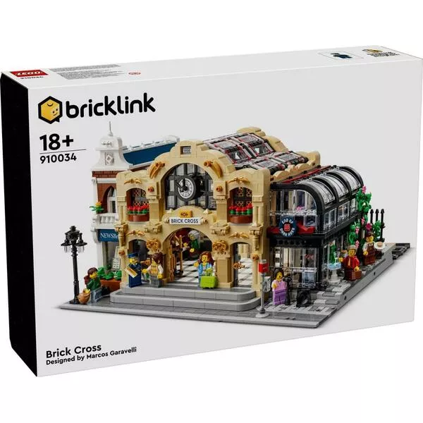 BrickLink 910034 Железнодорожный вокзал Брик-Кросс