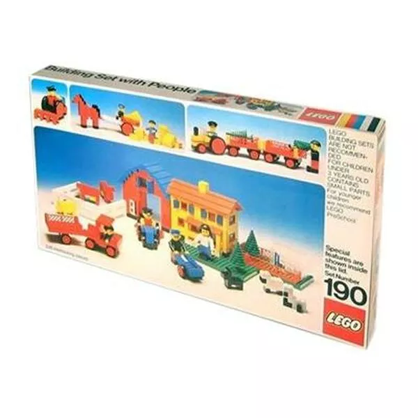 Building Set with People 190 Farm Set