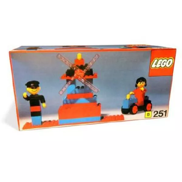 Building Set with People 251 Windmill with Miller and Wife (Фото 2)