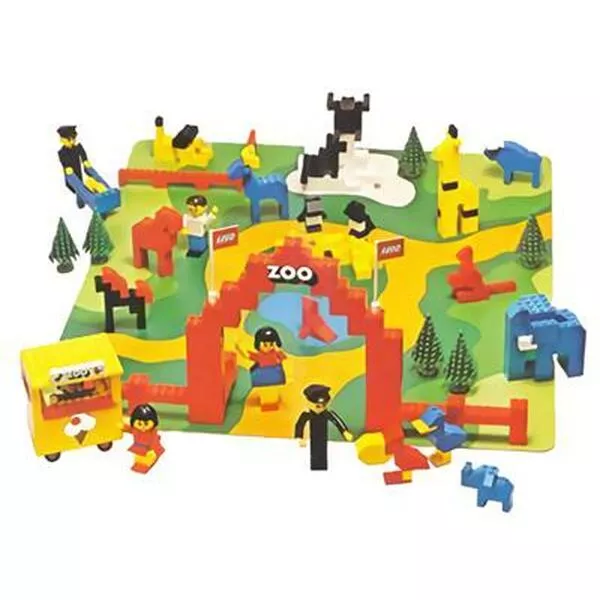 Building Set with People 258 Zoo with Baseboard (Фото 2)