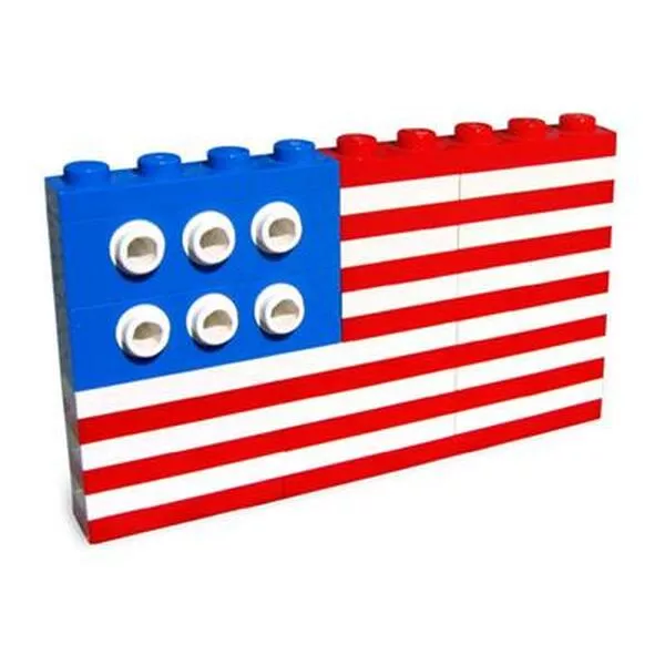 Bulk Bricks 10042 U.S. Flag (Фото 2)