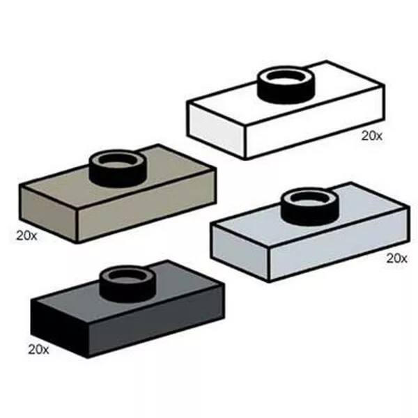 Bulk Bricks 10115 Jumper Bricks