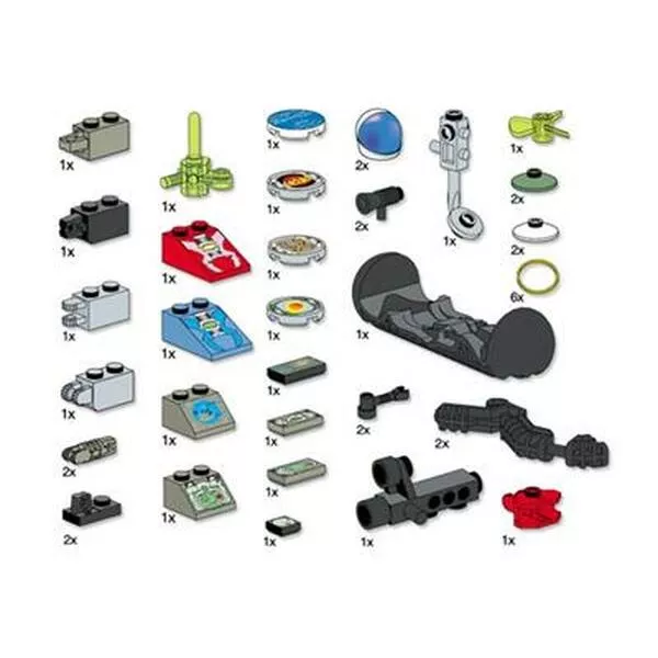 Bulk Bricks 3750 Life On Mars Accessories