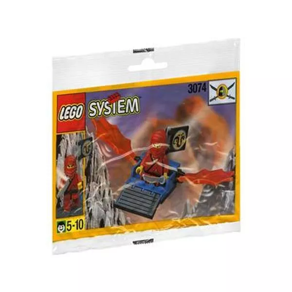 Castle 3074 Red Ninja's Dragon Glider