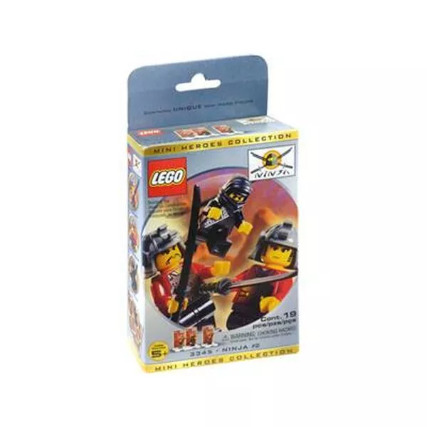 Castle 3345 Three Minifig Pack Ninja #2