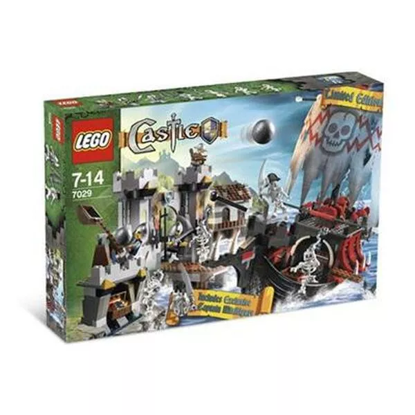 Castle 7029 Атака корабля скелетов