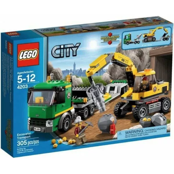 City 4203 Экскаватор и транспортёр