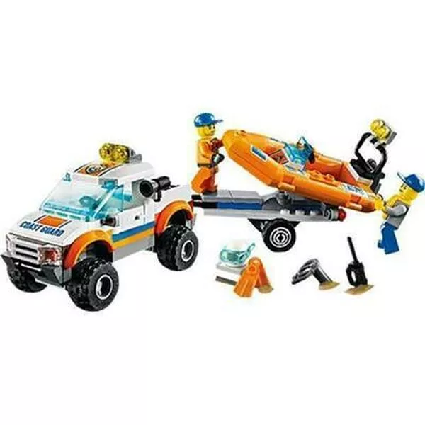 City 60012 Внедорожник и катер водолазов (Фото 2)