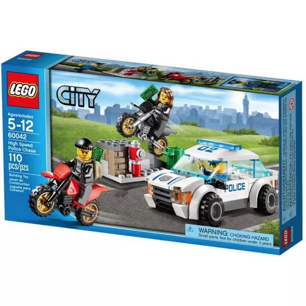 City 60042 Полицейская погоня на высокой скорости