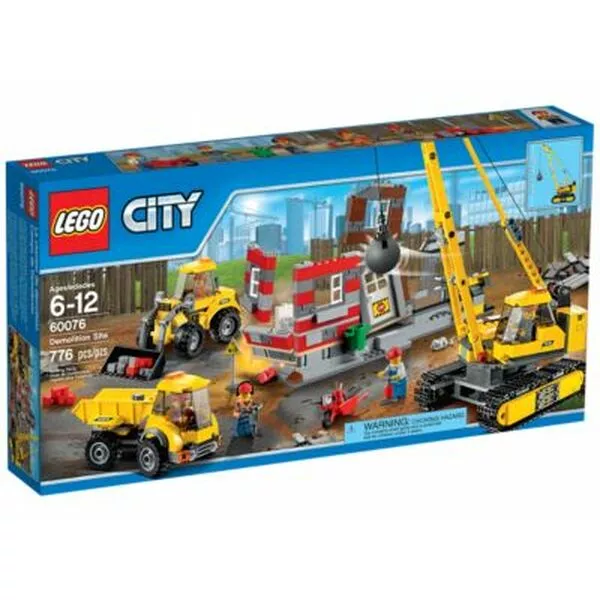 City 60076 Снос старого здания