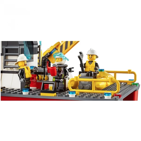 City 60109 Пожарный катер (Фото 9)