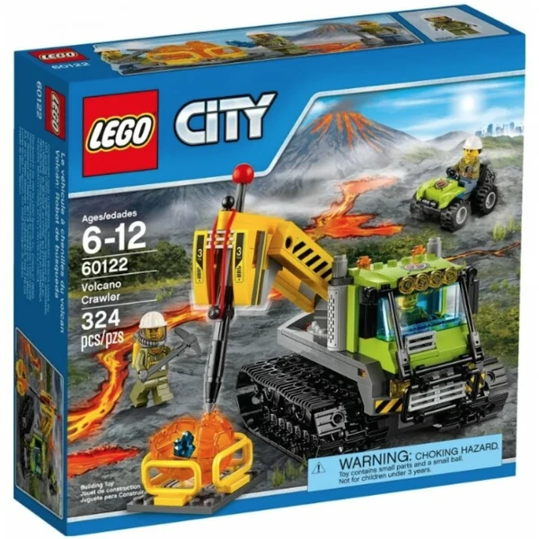 City 60122 Гусеничный трактор исследователей вулканов