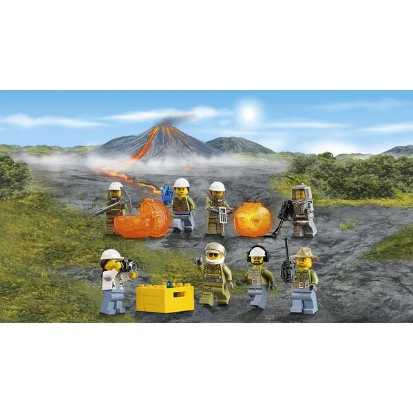 City 60125 Грузовой вертолет исследователей вулканов (Фото 7)