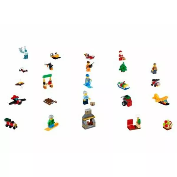 City 60155 Новогодний календарь