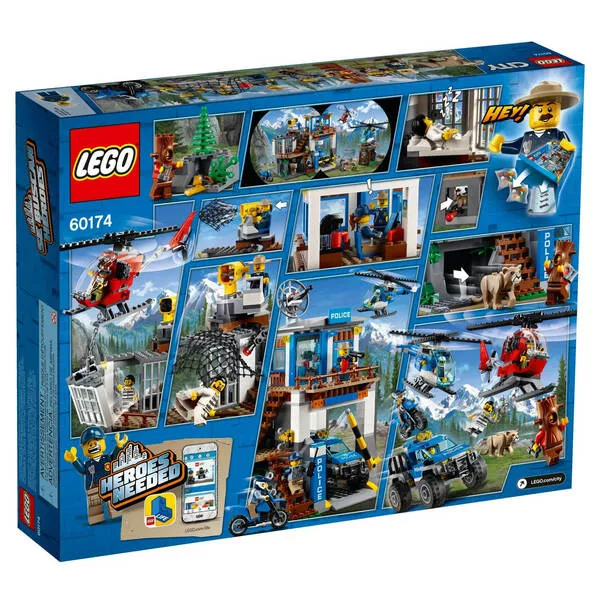 City 60174 Полицейский участок в горах (Фото 2)