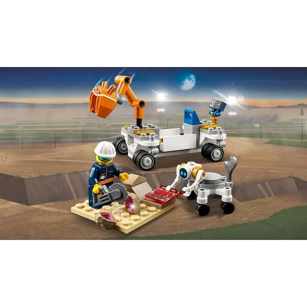 City 60228 Ракета для запуска в далекий космос и пульт управления запуском (Фото 8)