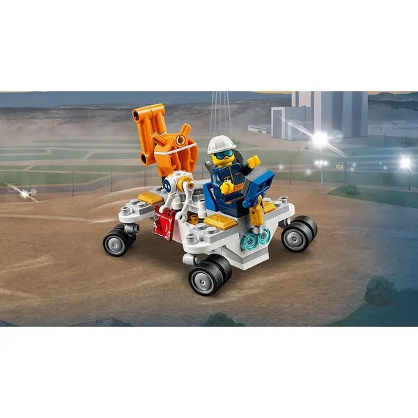 City 60228 Ракета для запуска в далекий космос и пульт управления запуском (Фото 7)