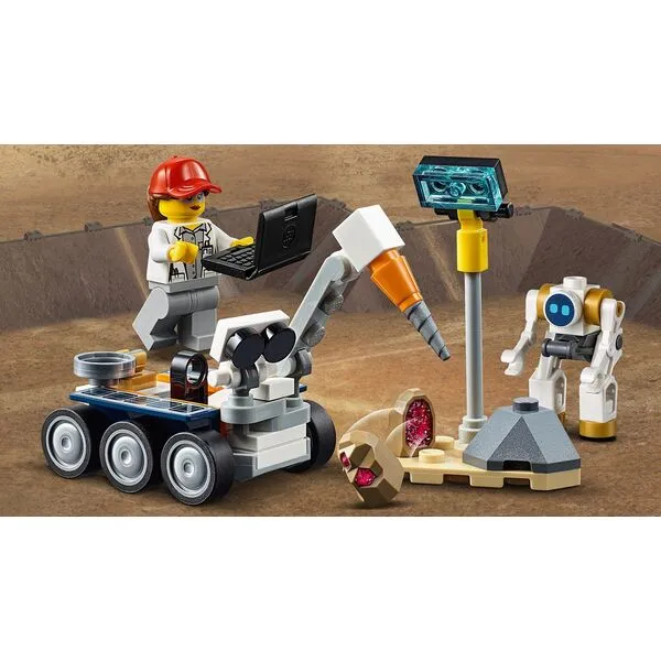 City 60229 Площадка для сборки и транспорт для перевозки ракеты (Фото 10)