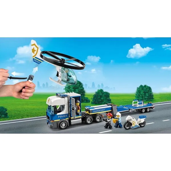 City 60244 Полицейский вертолётный транспорт (Фото 4)