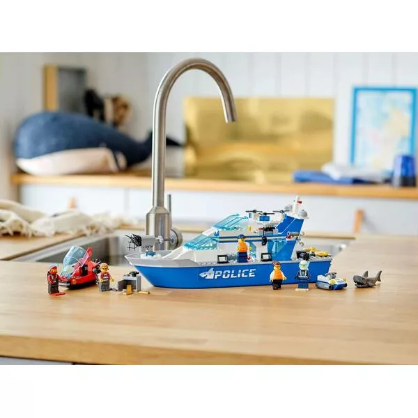 City 60277 Катер полицейского патруля (Фото 5)