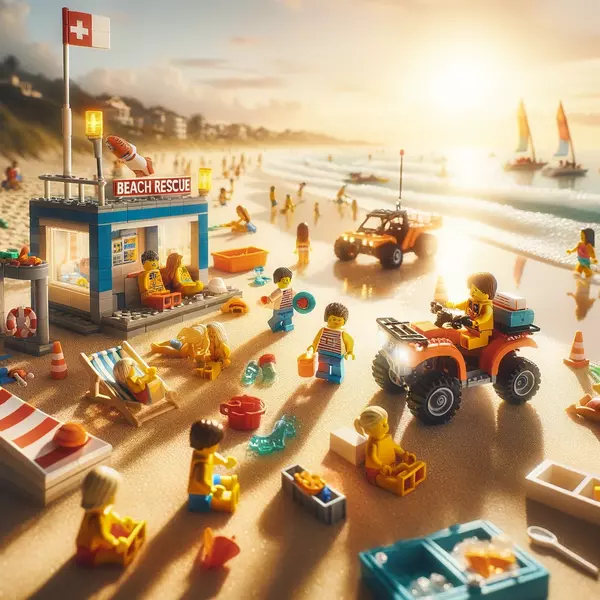 City 60286 Пляжный спасательный вездеход (Фото 7)