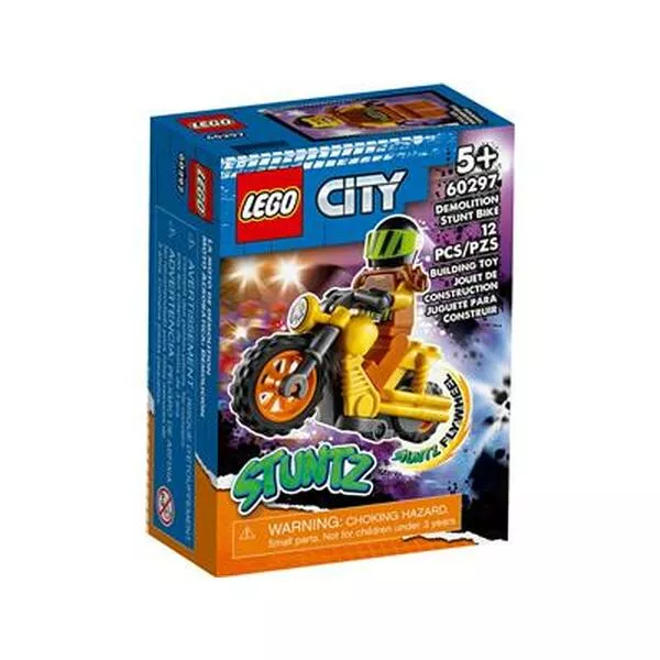 City 60297 Разрушительный трюковый мотоцикл