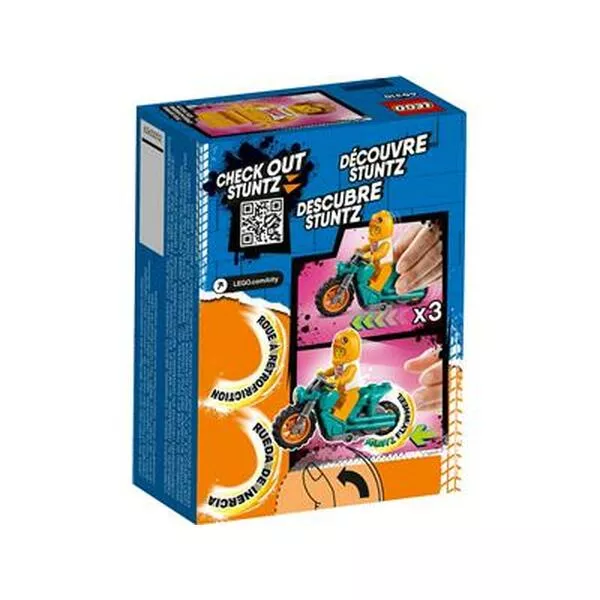 City 60310 Трюковый мотоцикл с цыплёнком (Фото 2)