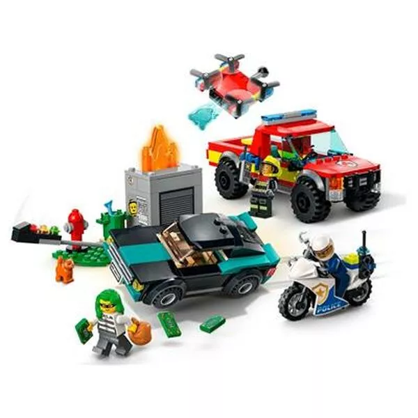 City 60319 Пожарная бригада и полицейская погоня (Фото 3)