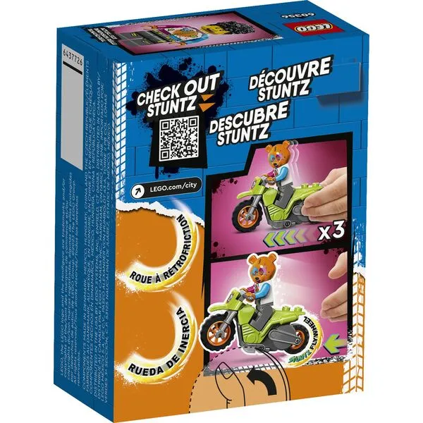 City 60356 Медвежий трюковой мотоцикл (Фото 2)