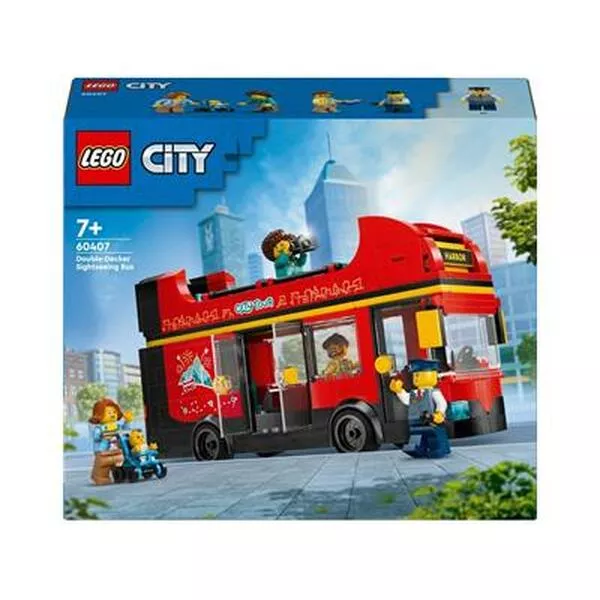 City 60407 Double-Decker Sightseeing Bus