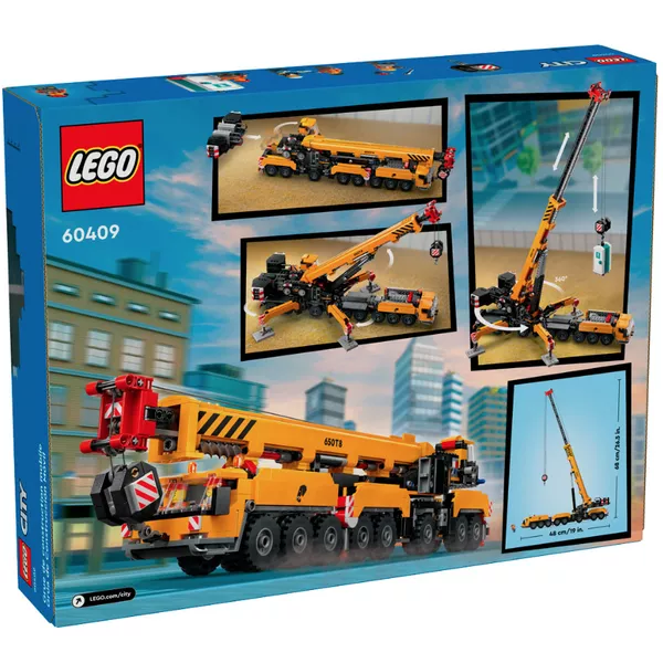 City 60409 Желтый передвижной строительный кран (Фото 2)