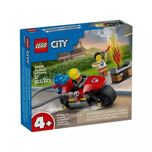 City 60410 Fire Rescue Motorcycle