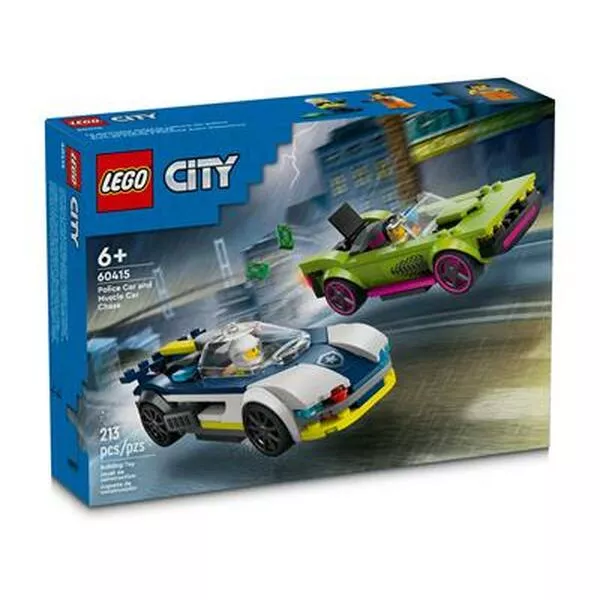 City 60415 Police Car and Muscle Car Chase