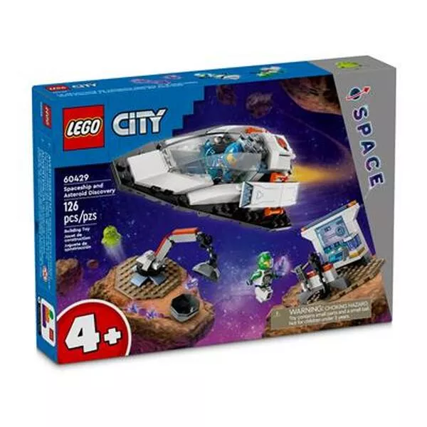 City 60429 Spaceship and Asteroid Discovery