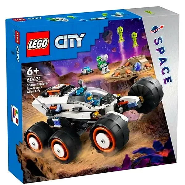 City 60431 Космический исследовательский вездеход и инопланетная жизнь