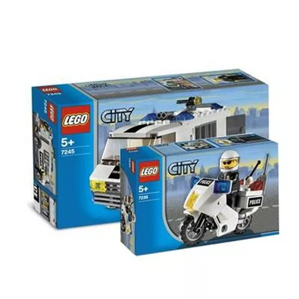 City 66180 City Police Fire Co-Pack