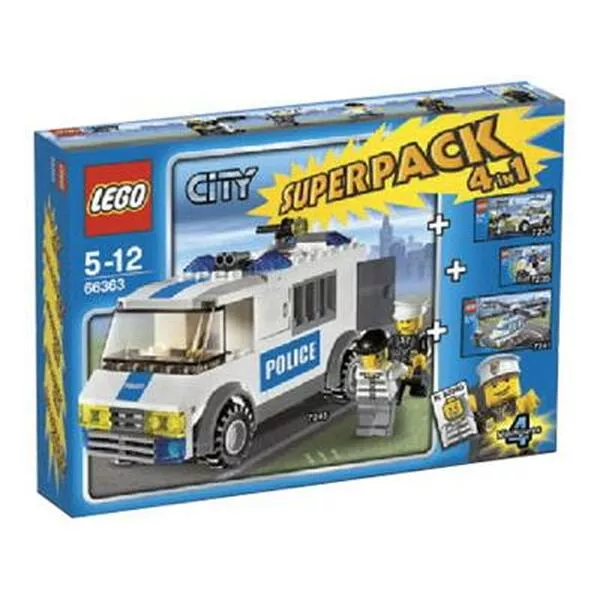 City 66183 City Police Co-Pack