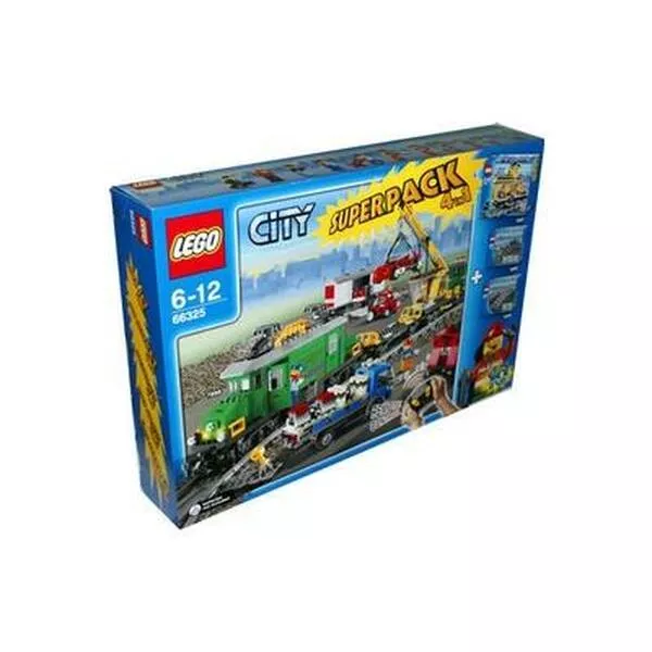 City 66325 City Trains Super Pack 4 in 1