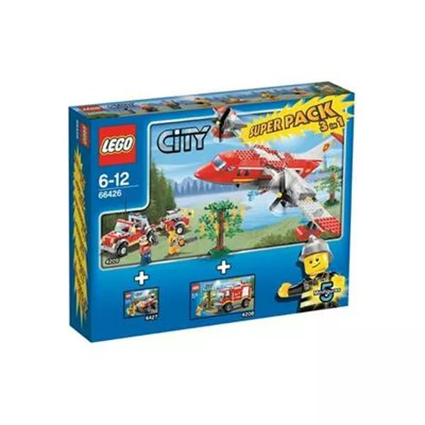 City 66426 City Fire Super Pack 3-in-1