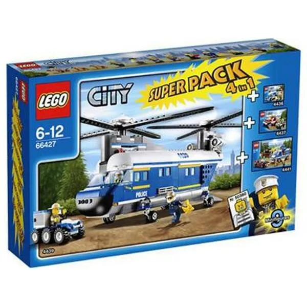 City 66427 City Police Super Pack 4-in-1