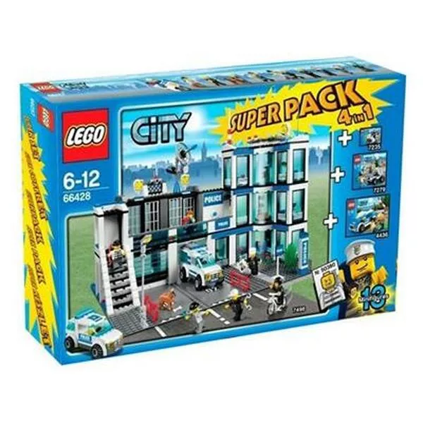 City 66428 City Police Super Pack 4-in-1