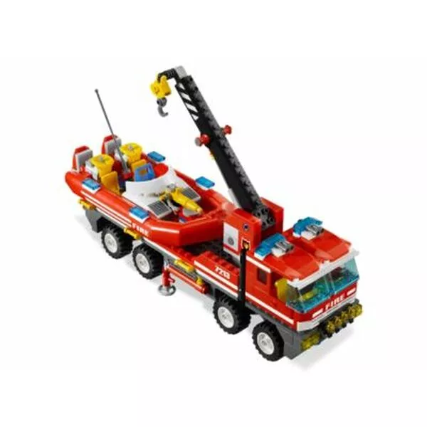 City 7213 Off-Road Fire Truck & Fireboat (Фото 4)